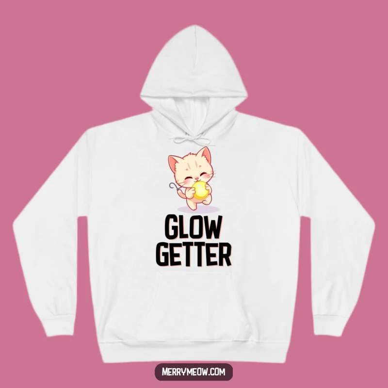 Cozy Kitten Ornament Chase Hoodie: Snuggle Up with Festive Fun