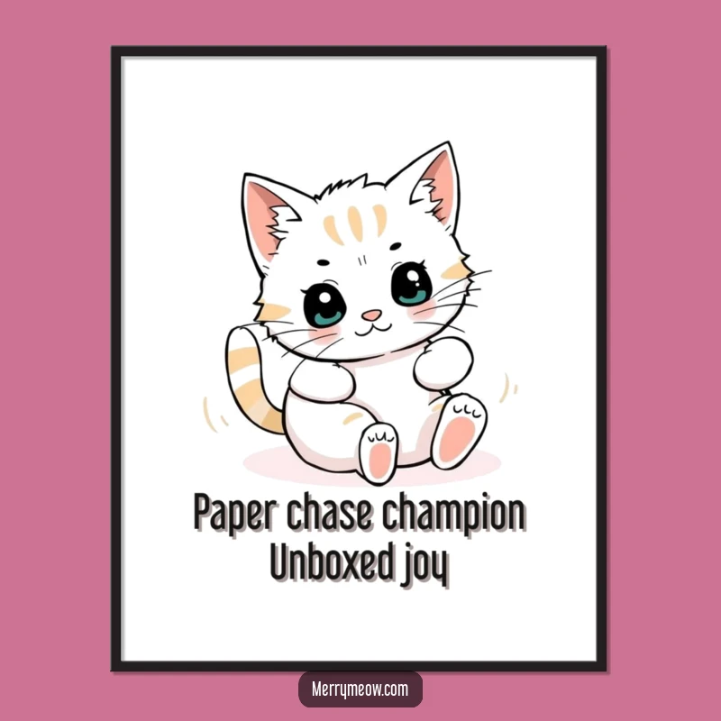 Funny Cat Wrapping Paper Art: Free Printable Wall Decor, Hilarious Downloadable Home Gift