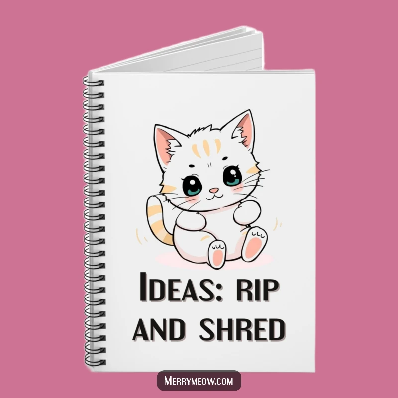 Funny Cat Wrapping Paper Notebook: Hilarious Journal for Cat Enthusiasts