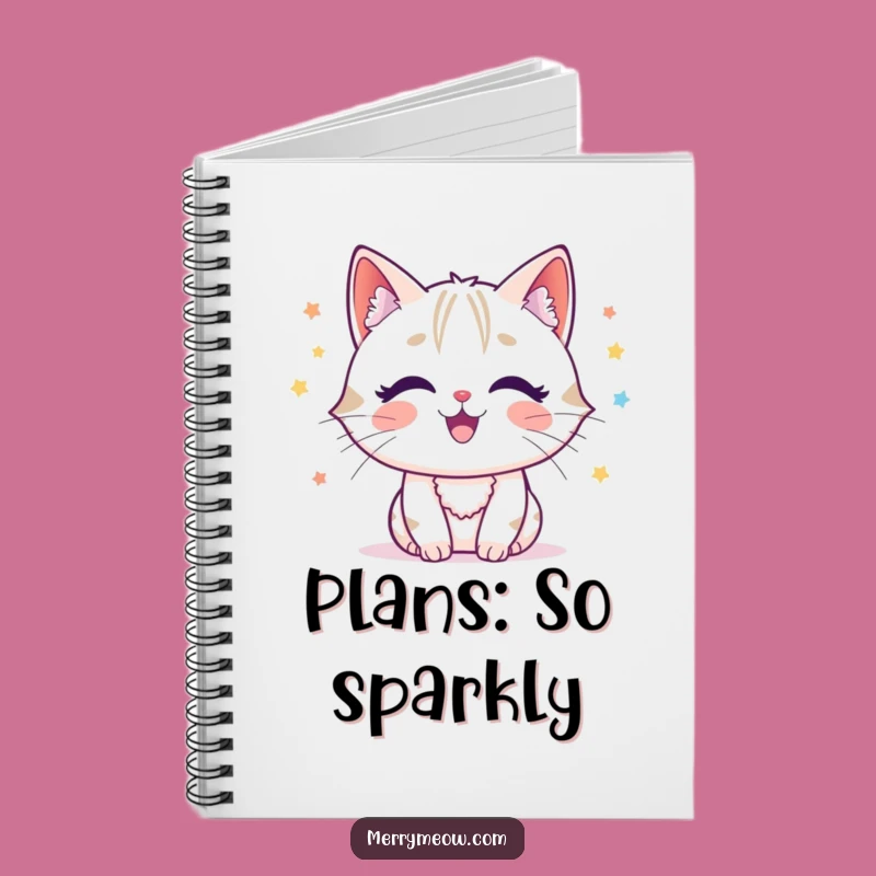 Funny Cat Tinsel Notebook: Lined Character Journal, Festive & Hilarious Gift