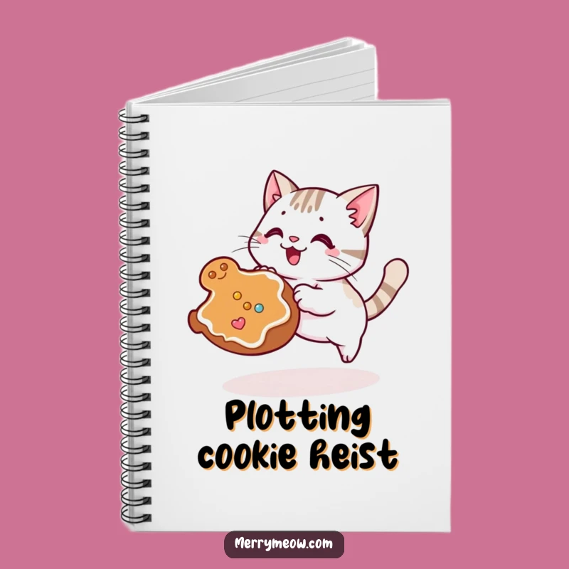 Funny Cat Cookie Pounce Notebook: Journal Your Fun, Great Funny Gift
